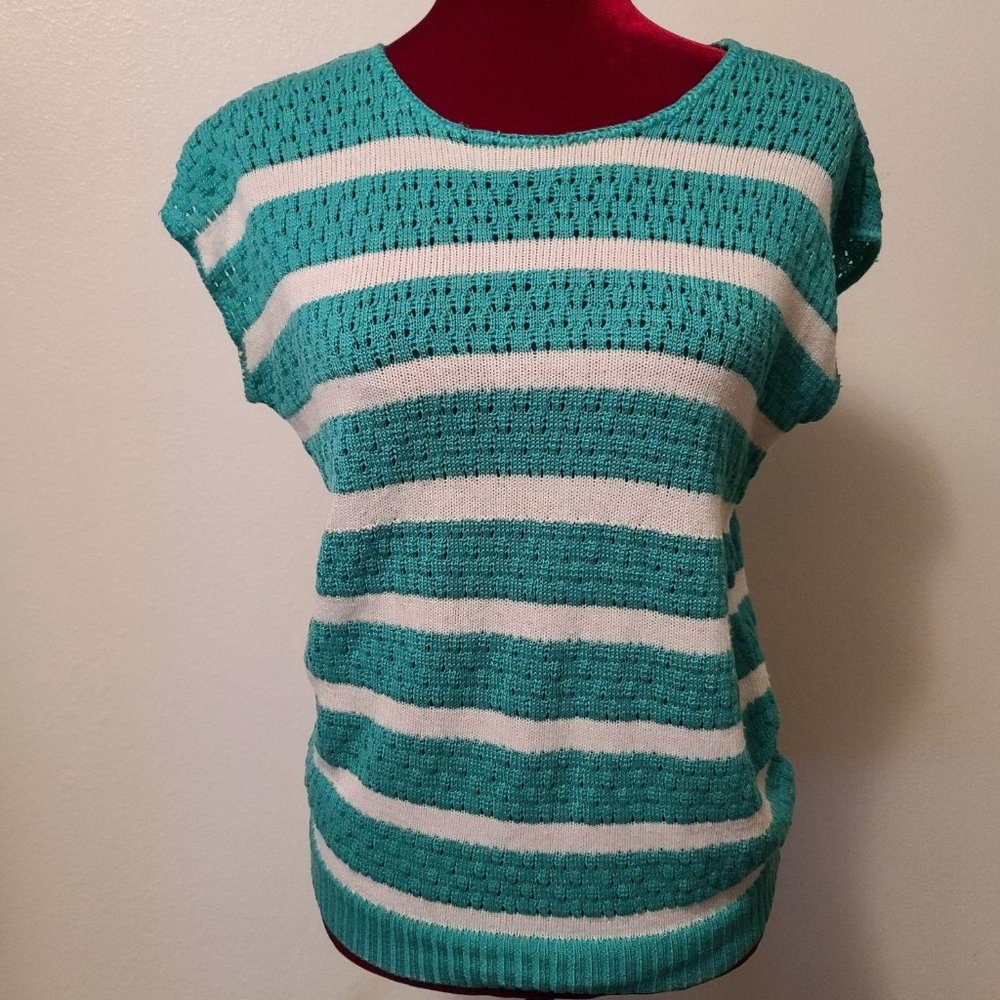 Vintage 80s knit blouse